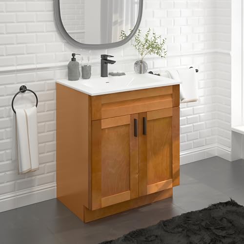 Vanity Atelier 30" Maple Shaker Bathroom Vanity Base – Ready-to-Assemb — Key features at a glance