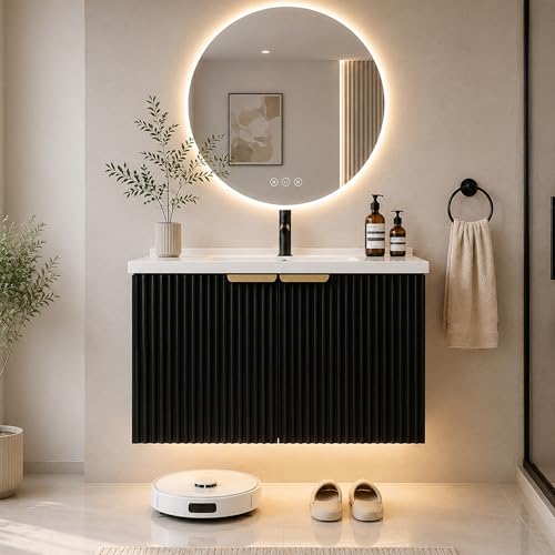 Naturoasis Naturoasis 30" Floating Bathroom Vanity with Sink, Wall Mou — Key features at a glance