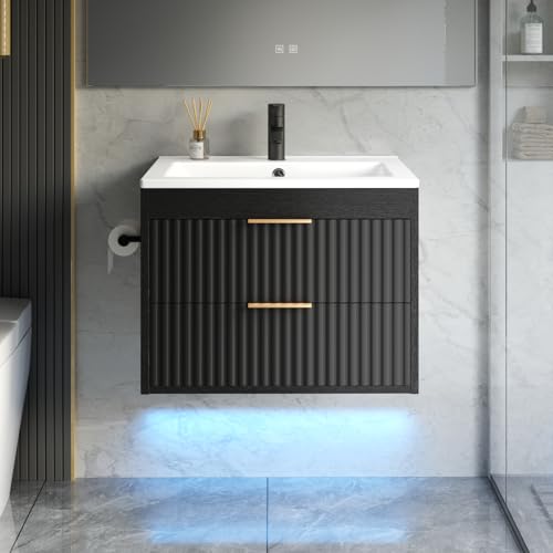 ELEVACHIC ELEVACHIC 24 Inch Floating Bathroom Vanity with Sink & Towel — Side-by-side comparison of top picks in this category