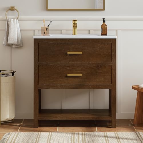 DELUXE LIVING DELUXE LIVING 30 Inch Bathroom Vanity with Sink, Farmhou — Side-by-side comparison of top picks in this category