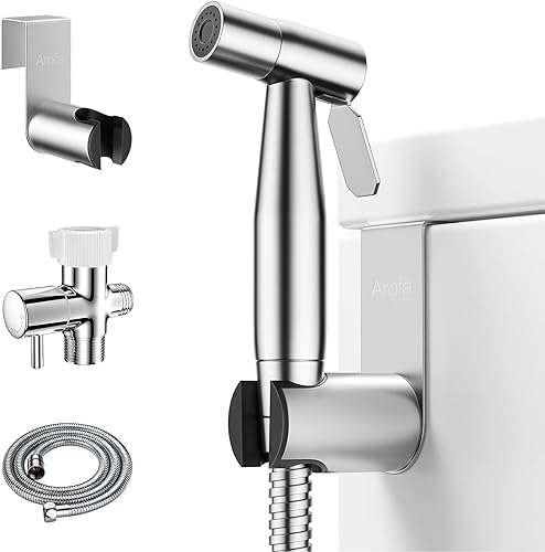 Arofa Handheld Toilet Bidet Sprayer for Toilet-Adjustable Water Pressu — Real-world performance testing in action