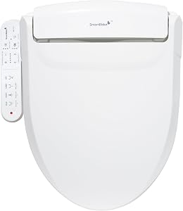 SmartBidet SB-2000 Smart Bidet Electric Bidet Toilet Seat with Heated Seat, Warm Water, A