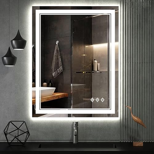 VanPokins LED Bathroom Mirror, 24x32 Inch Gradient Front and Backlit V — Final verdict and top picks lineup